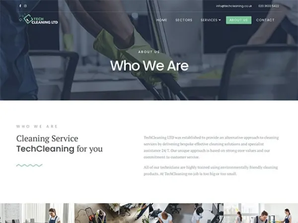 „TechCleaning Ltd“ svetainė – vaizdas 5