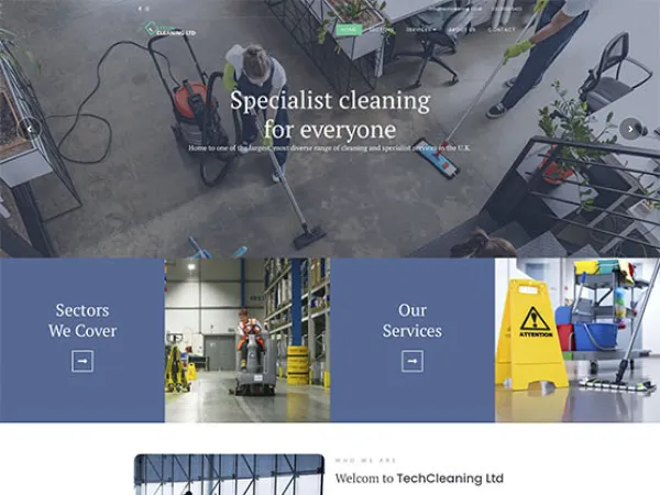 „TechCleaning Ltd“ svetainė – vaizdas 4