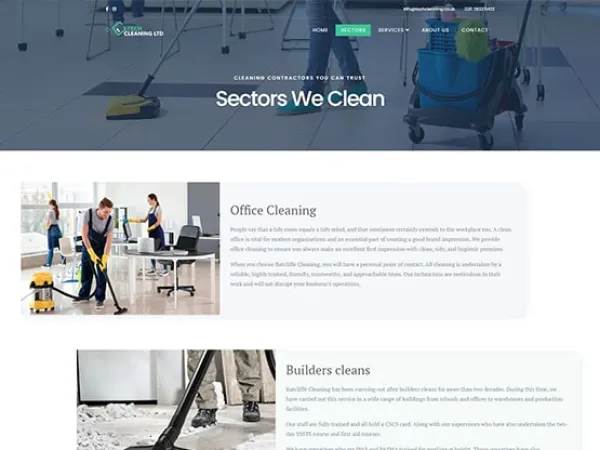 „TechCleaning Ltd“ svetainė – vaizdas 2