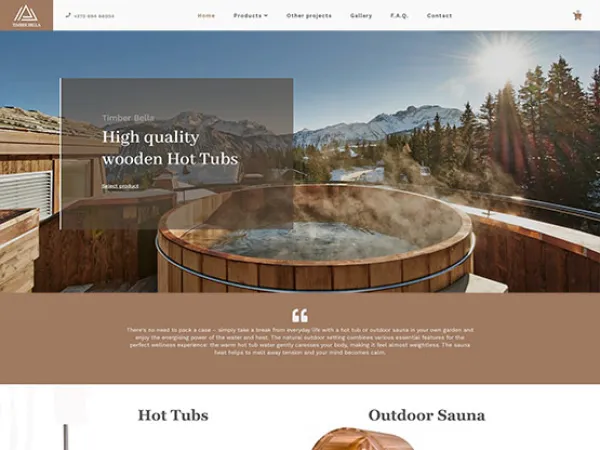 „Timber Bella“ el. parduotuvė – vaizdas 6