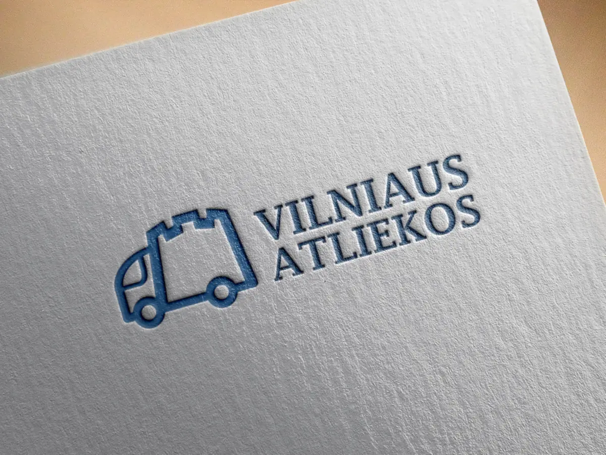 Логотип «Vilniaus atliekos» – презентация