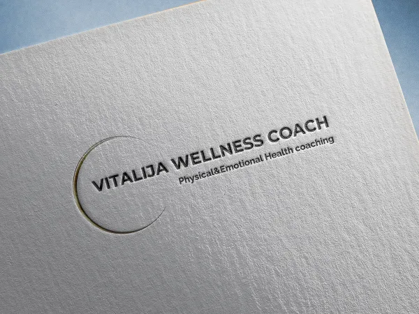 “Vitalija Wellness Coach” logo – presentation