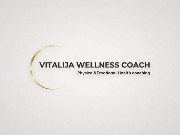 “Vitalija Wellness Coach” logo – image 1