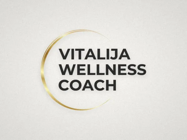 “Vitalija Wellness Coach” logo – image 2
