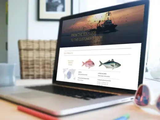 „Eurofish Trading AG“ svetainė