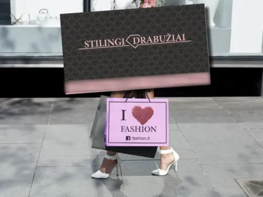 Business card design for clothing shop “I Love Fashion”