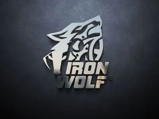 Brand identity for off-road YouTube channel “Iron Wolf Off Road”