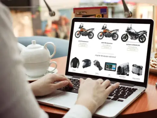 „Rent Moto Adventure“ el. parduotuvė